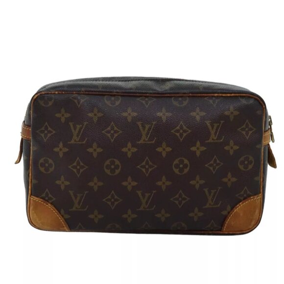 LOUIS VUITTON Monogram Compiegne 28 Clutch Bag - Picture 4 of 15